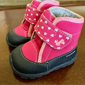 Pink See Kai Run Boots Sz 4